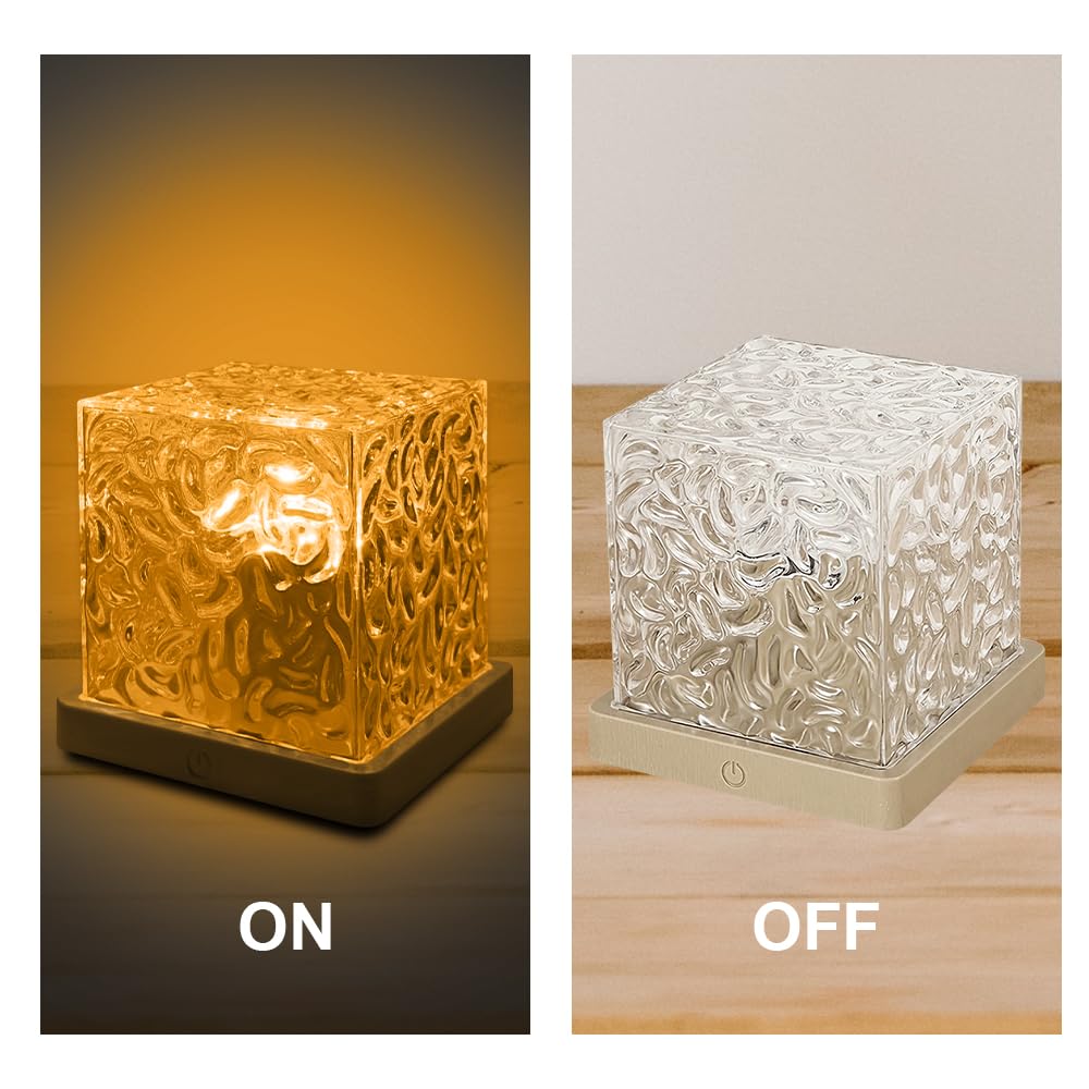 Światło projektora fal oceanicznych, 16 kolorów lampa dotykowa ze sterowaniem dotykowym, lampa 3D Cube Galaxy projektor światło do domowego biura baru restauracji