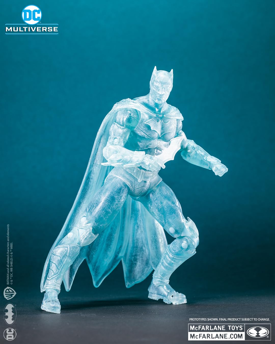 DC Multiverse Figurine Batman (DC Rebirth) Frostbite Edition (Gold Label) 18 cm, Negro, 18