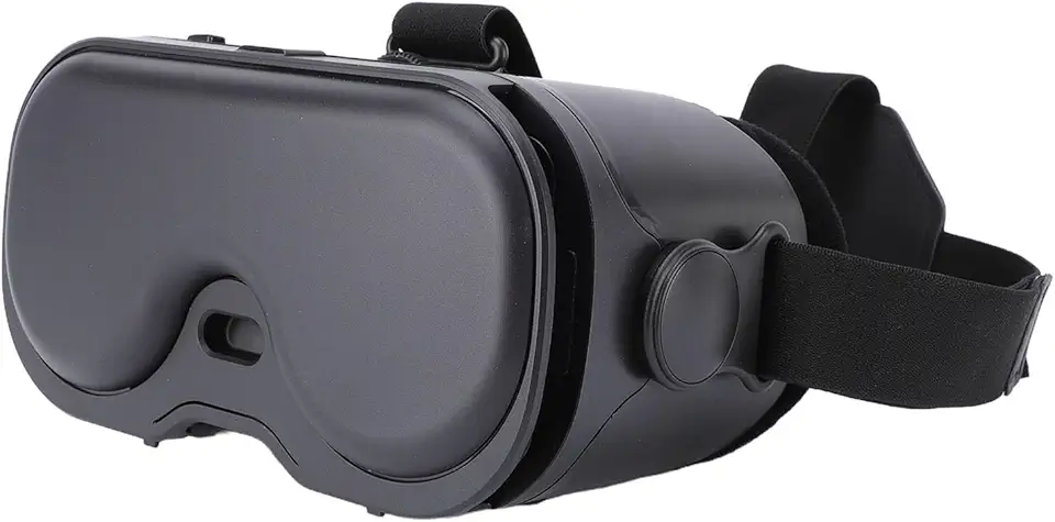 Zopsc Fone de Ouvido de óculos 3D VR, Fone de Ouvido de Realidade Virtual de óculos 3D VR Ajustável FOV de 120 Graus Com Controlador Bluetooth para TV, Filmes, Videogames