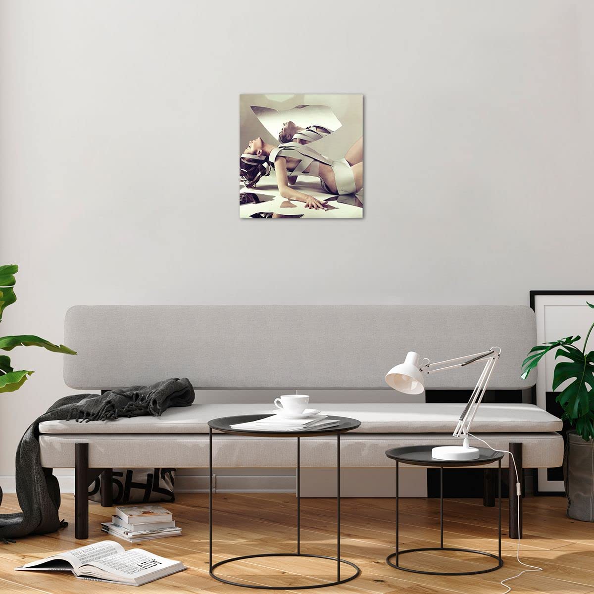 Impression sur Verre 150x100cm Tableaux Image Photo Ouest Le Soleil Plage