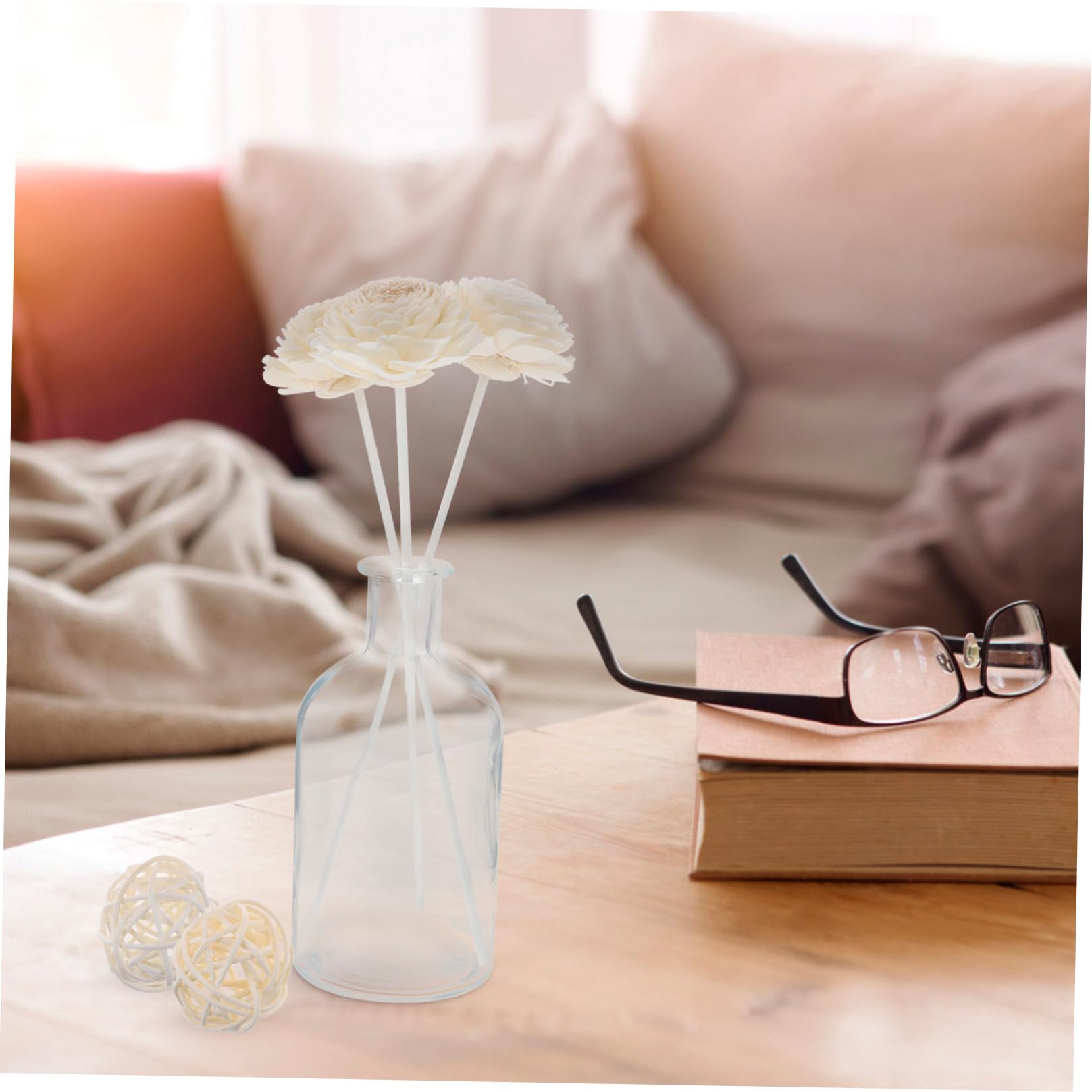 Alipis Diffuser Sticks Für Ätherische Öle Hochwertige Aromatherapie-stäbchen Für Frischen Raumduft Für Schlafzimmer Und Büro Langanhaltende Diffusion