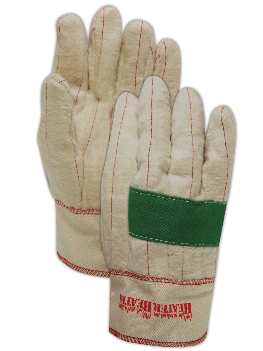 MAGID Heater Beater 3997KSC 32 oz. Cotton Blend Canvas Hot Mill Gloves (12 Pair)
