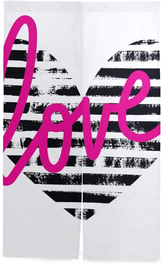 Amazon Tinzzeros のれん おしゃれ ベクトルイラストストライプテクスチャハート手 部屋の ファブリック 簡約 オシャレ 風通しの良い カーテン リビング用 お手洗い ロングサイズ 開運 突っ張り棒付き 幅85 丈1 のれん オンライン通販 Amazon Tinzzeros のれん おしゃれ ベクトルイラストストライプテクスチャハート手 部屋の ファブリック 簡約 オシャレ 風通しの良い カーテン リビング用 お手洗い ロングサイズ 開運 突っ張り棒付き 幅85 丈1 のれん オンライン通販