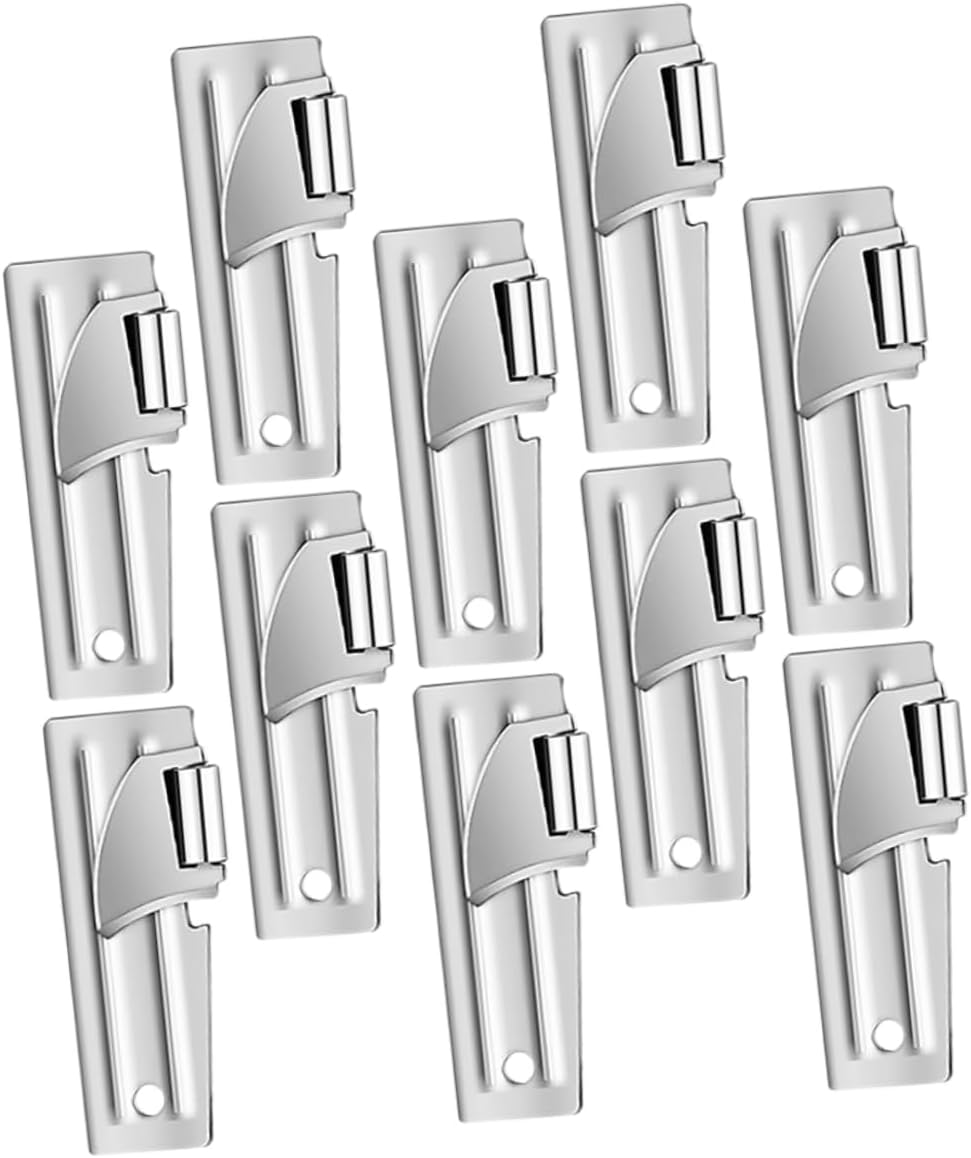 STOBAZA 20pcs Manual Can Opener Bottle Opener Wine Compact Wear-resistant Steel