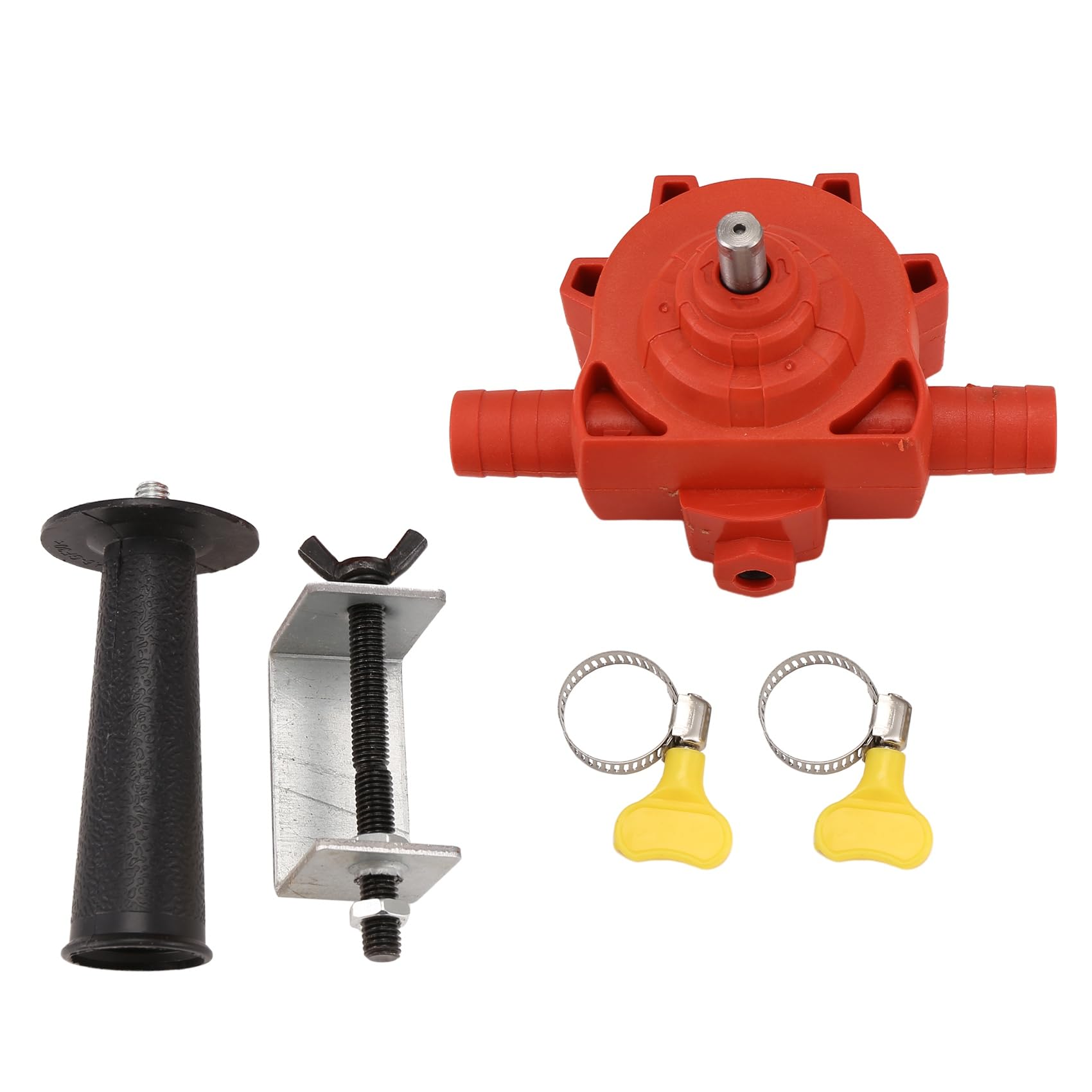 Littimoon Electric Drill Drive Pump Self Priming Transfer Pumps Oil Fluid Water Pump Portable Round Shank Installtion Pump
