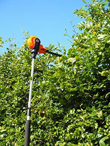 eSkde Electric Long Reach Telescopic Pole Chainsaw Pruner Hedge Trimmer Kit