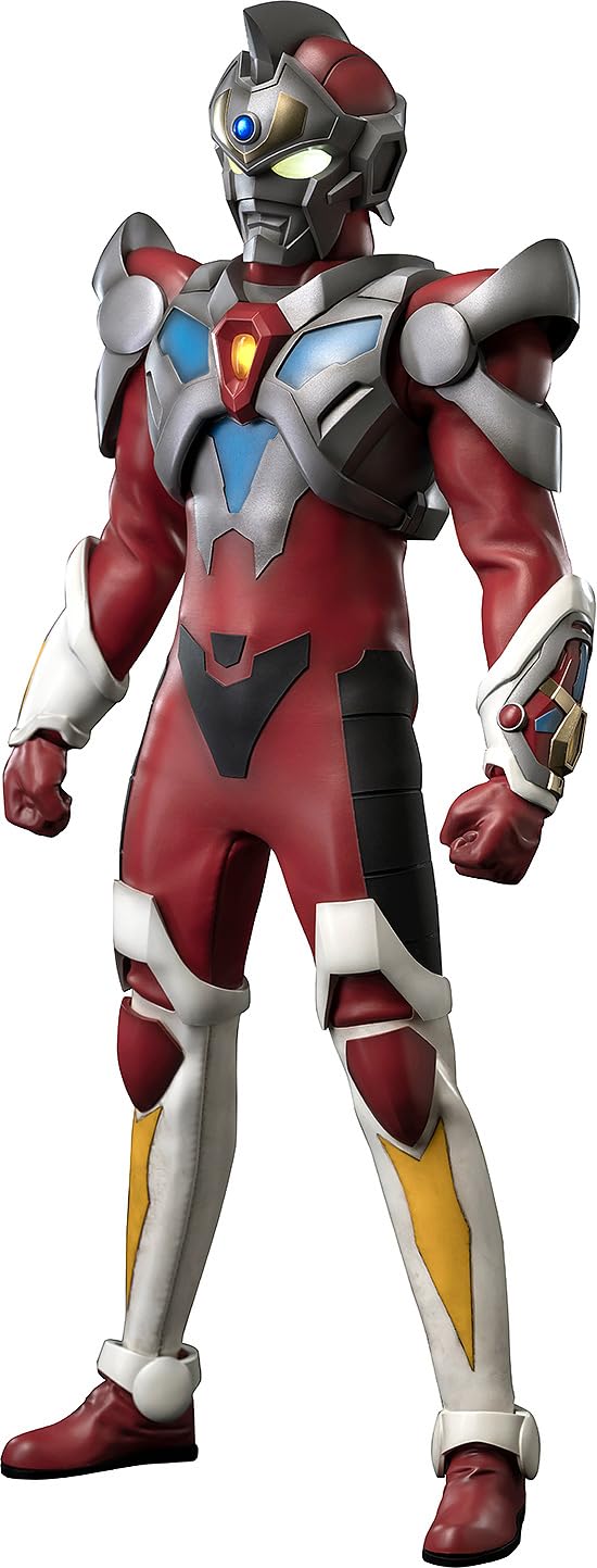 threezero 電光超人グリッドマン フィグゼロ 電光超人グリッドマン（特撮カラー版） ABS&PVC&POM製塗装済み可動フィギュア（衣装には布を使用） ノンスケール 全高約300mm 両目および胸部にLED発光機能搭載 電池別売り（要AG13電池×4）