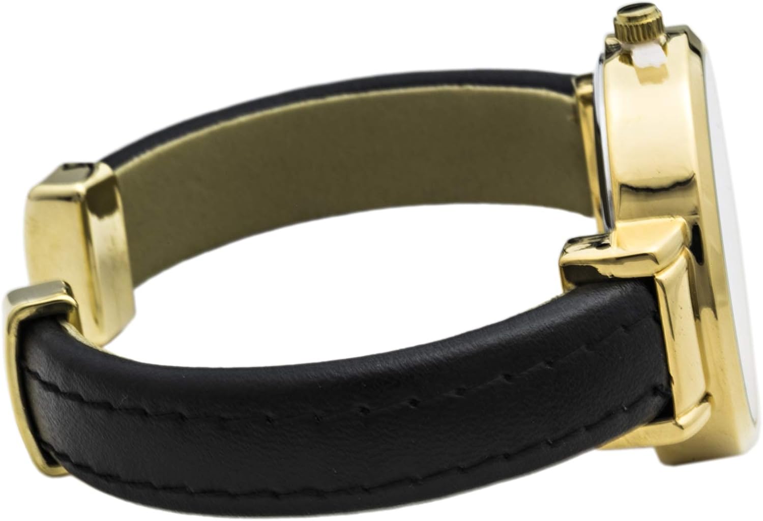 Blekon Collections Quartz Women's 34mm Case Double Leather Bangle Watch