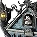 The Bradford Exchange The Nightmare Before Christmas Cuckoo Clock, 21 inches, Musical, Light-Up, Limited Edition