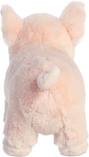 Miniatura 6 de Aurora® Eco-Friendly Eco Nation™ - Animal de peluche ecológico, hecho con materiales reciclados, cerdo color rosa, 9.5 pulgadas