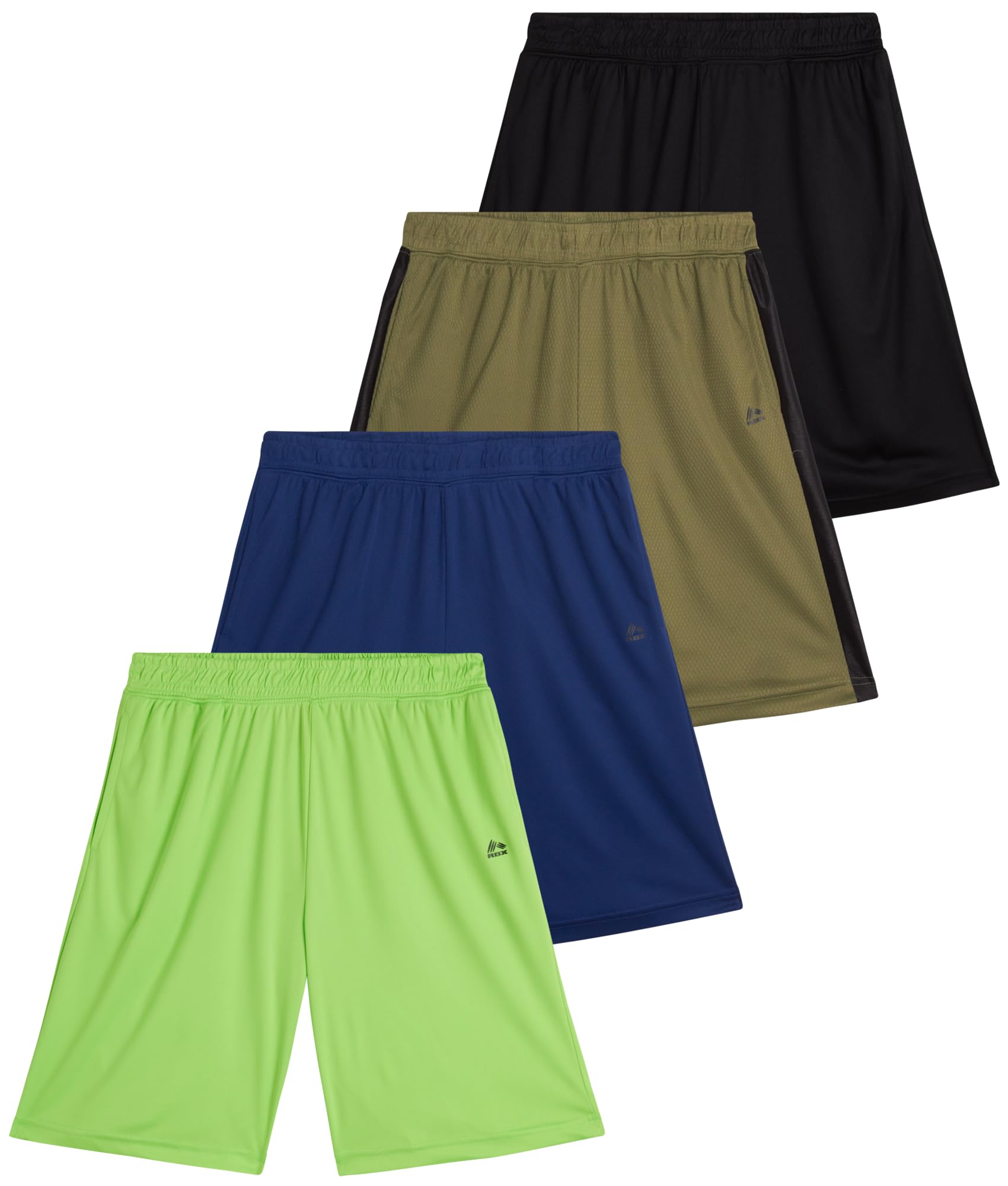 Rbxboys Athletic Shorts Pack Lightweight Fleece Performance