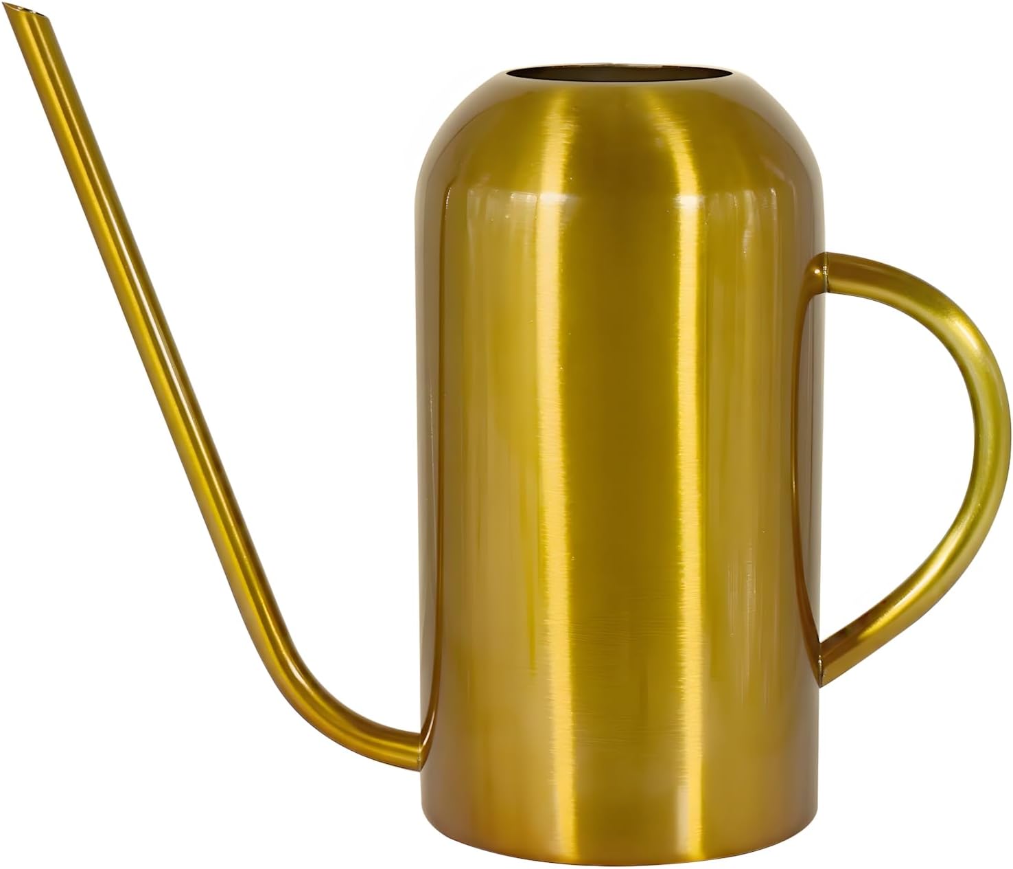 Watering Can Indoor Outdoor Plants, 50oz/1500ml Garden Long Spout Watering Cans, Stainless Steel Plants Watering Can Pot for Indoor House Plants Bonsai Flower Decorative