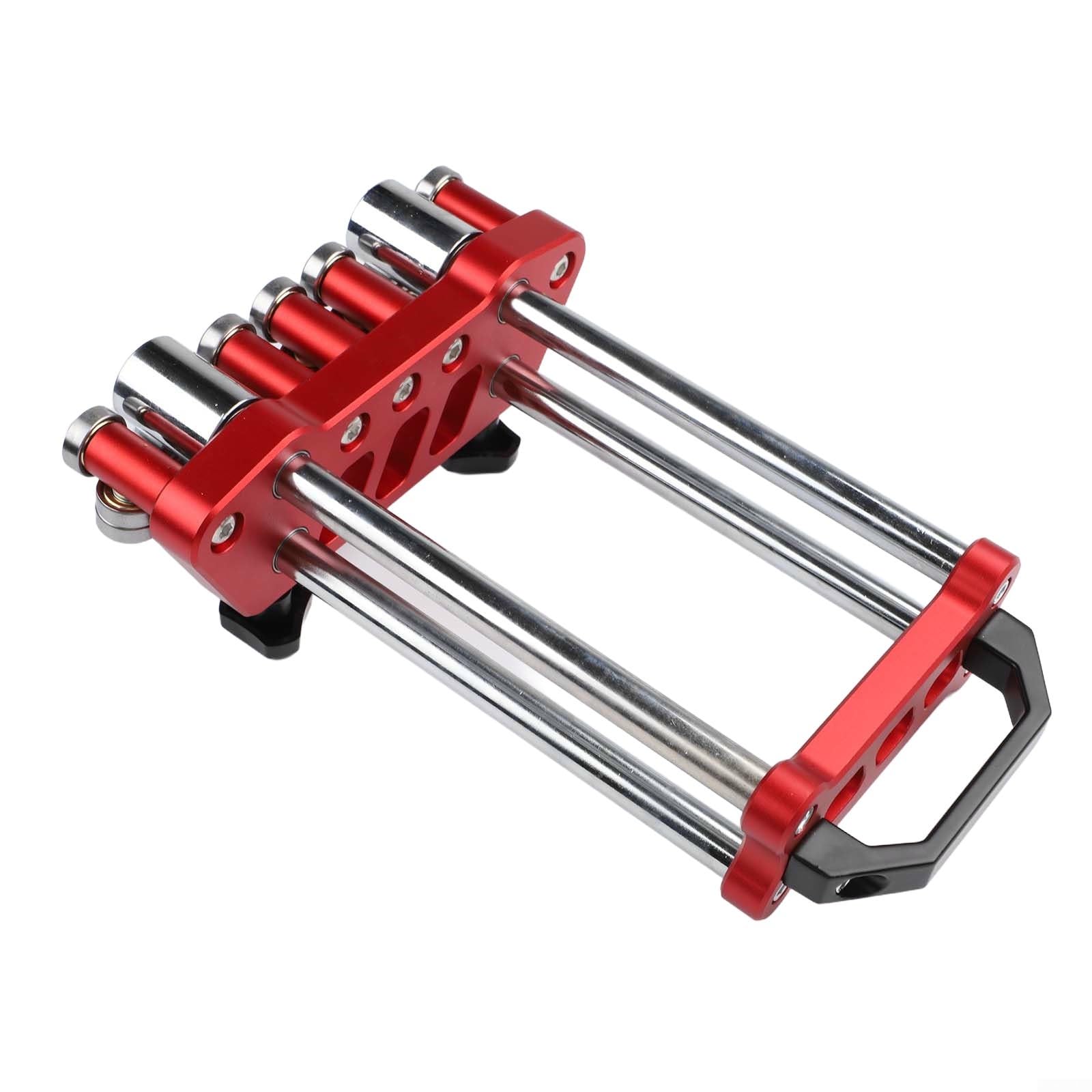 Rodillo de chapa de metal de 2 estaciones para curvas de 0 a 100 grados con medidor de profundidad ajustable y rodillos de acero inoxidable para uso profesional en tareas de modelado de materiales de