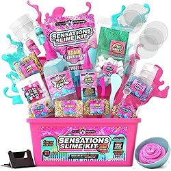 Original Stationery Sensations Slime Kit, ASMR Slime Kit for Girls to Make ASMR Slime Videos Like Social Media Stars…