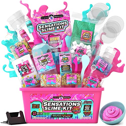 Original Stationery Slime Kit Sensoriale per Ragazze,...