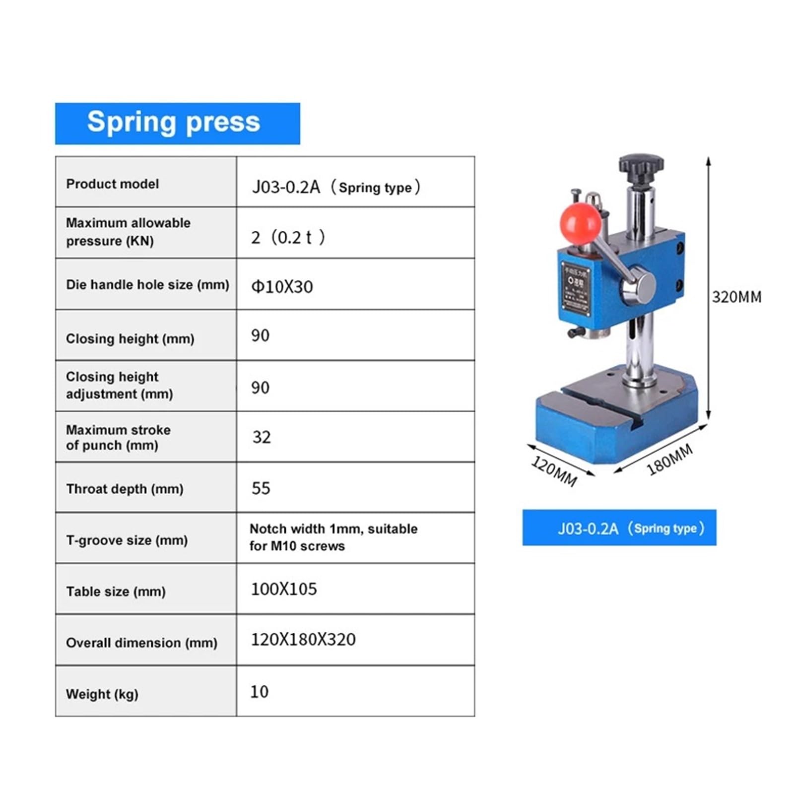 Pressa manuale