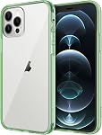 JETech Case for iPhone 12/12 Pro 6.1-Inch, Non-Yellowing Shockproof Phone Bumper Cover, Anti-Scratch Clear Back (Clear)