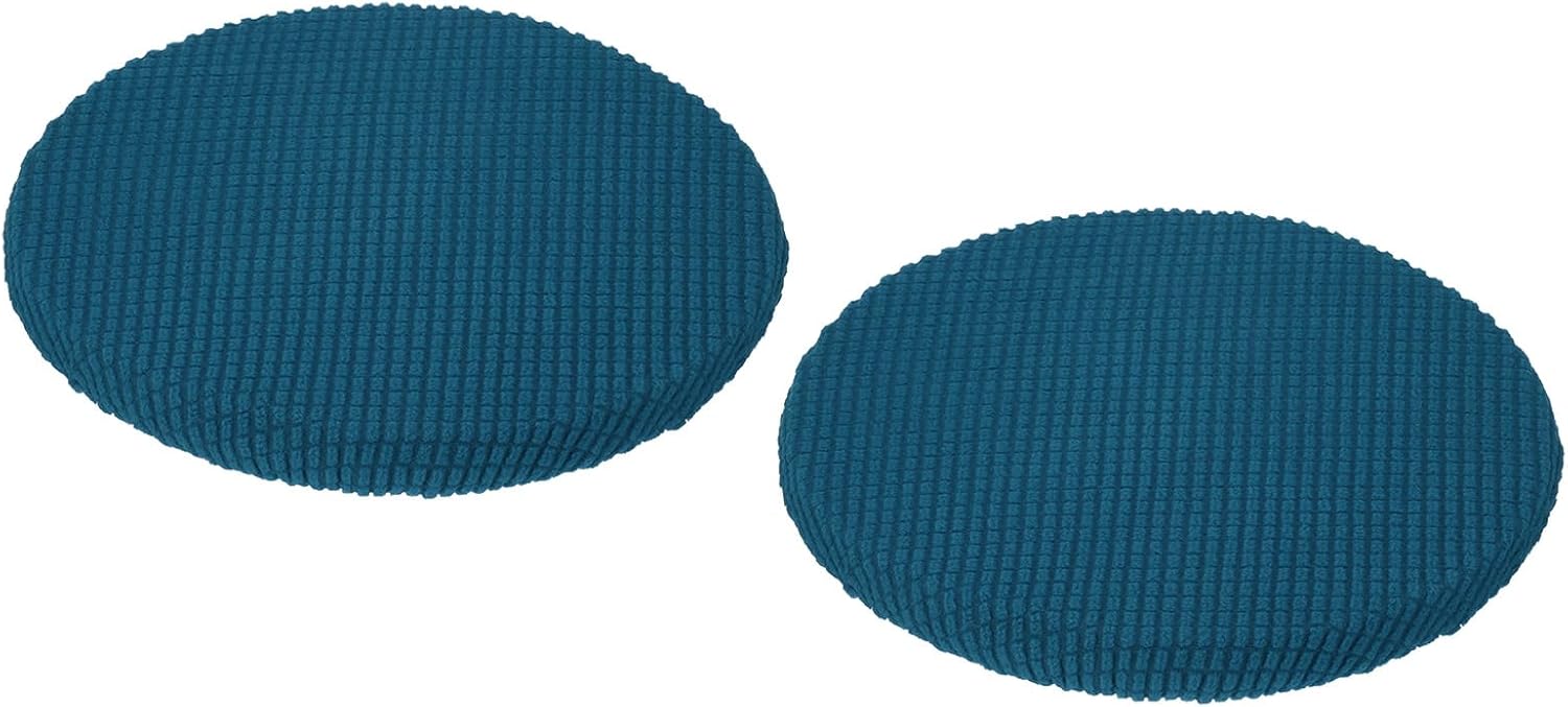 uxcell Round Bar Stool Covers 2 Pack, Round Chair Covers