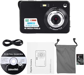 Presente para câmera digital infantil Mini câmera de vídeo câmera digital infantil para meninas de 3 a 10 anos 1080 P HD 2.0 polegadas TFT suporte para câmera de vídeo de 32 GB TF (preto)