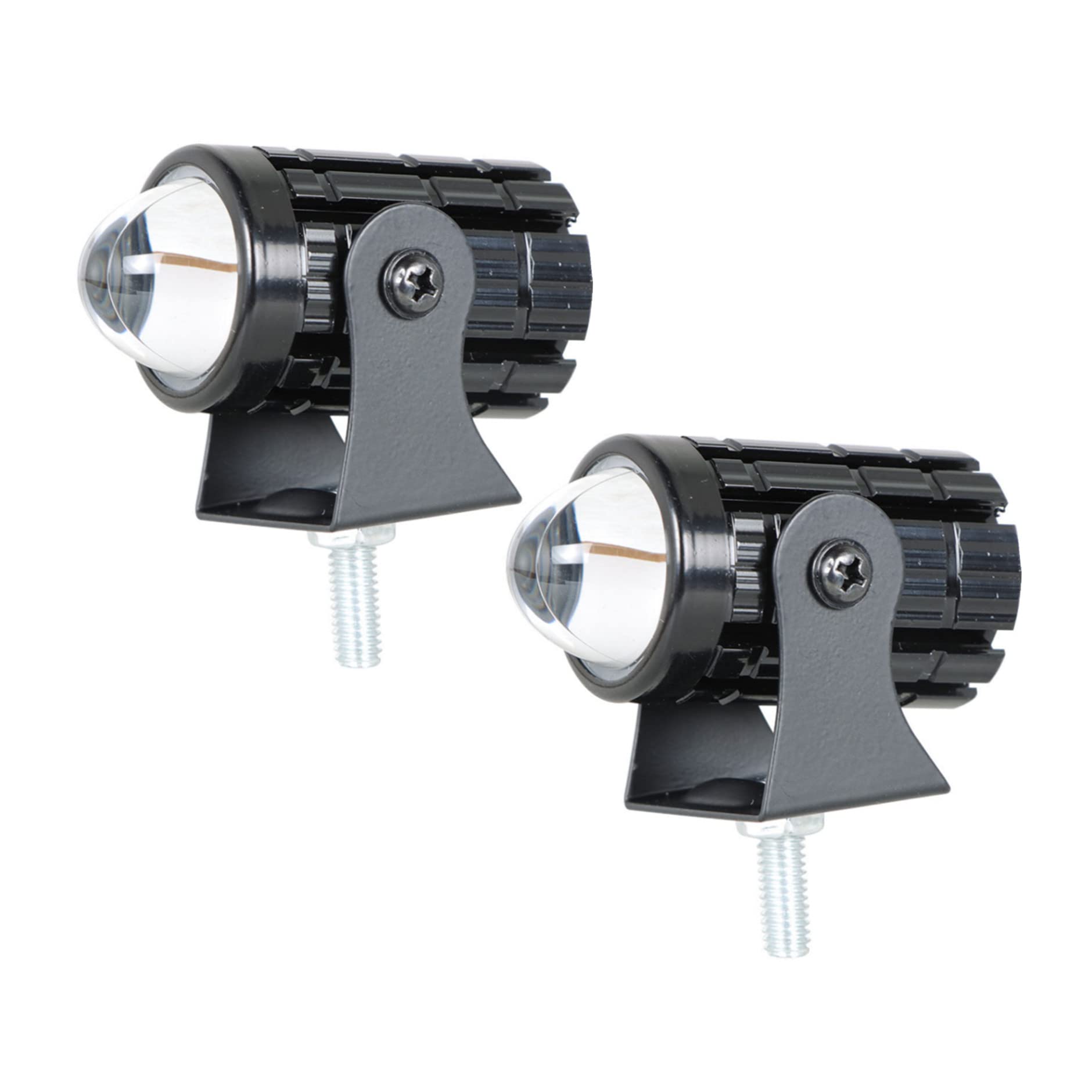 GENRICS 2Pcs LED Spot Light Fog Light Driving Light Mini LED Spotlight Replacement for ATV Dirt Bike Yellow White