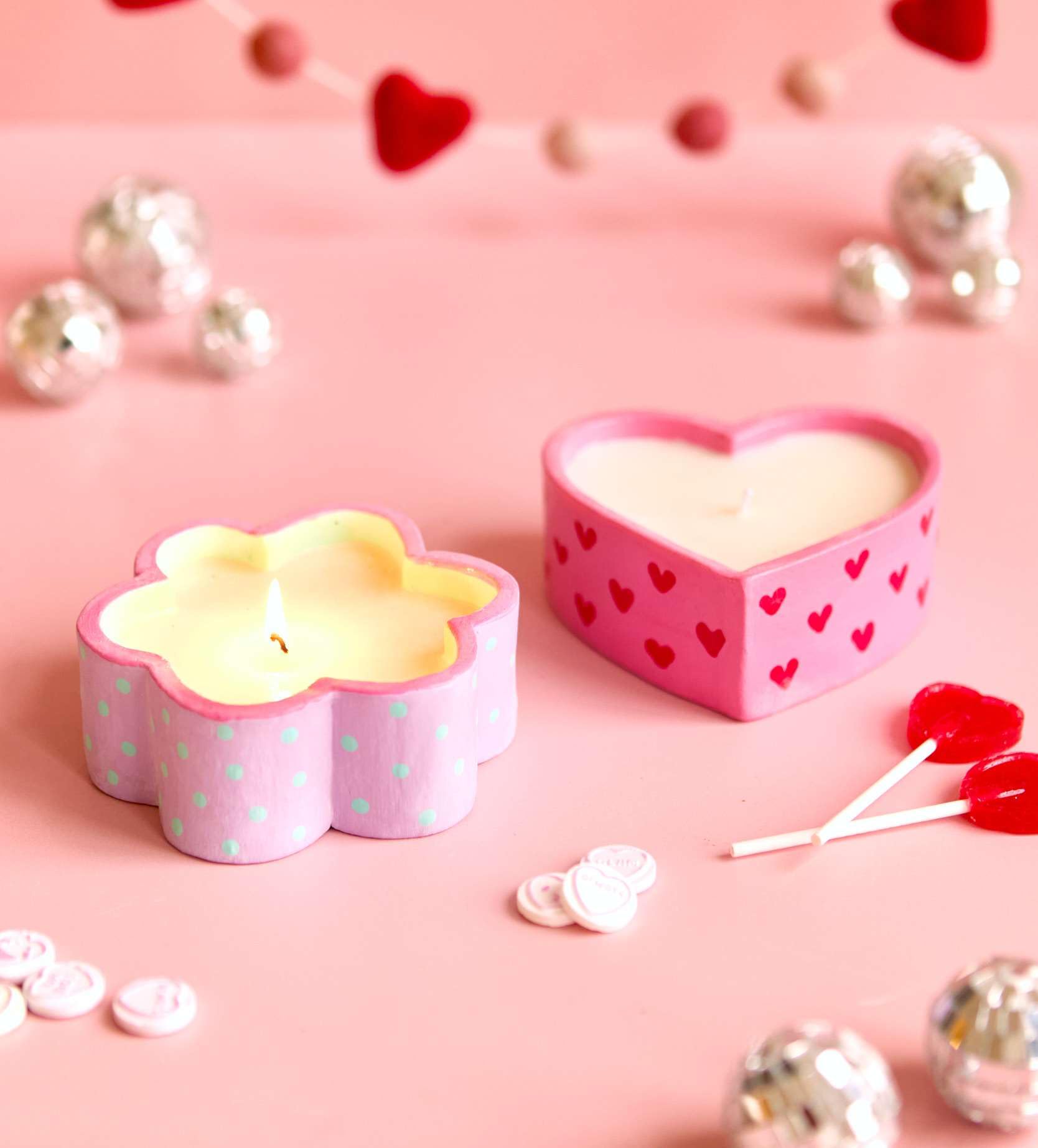 Pott'd Date Night Kerzen-Set – Romantisches DIY-Bastelset für Paare. Mit lufttrocknendem Ton, Kerzenwachs, Farben, Werkzeugen & Duftöl – Perfekt für Valentinstag, Jahrestage oder Romantische Abende.