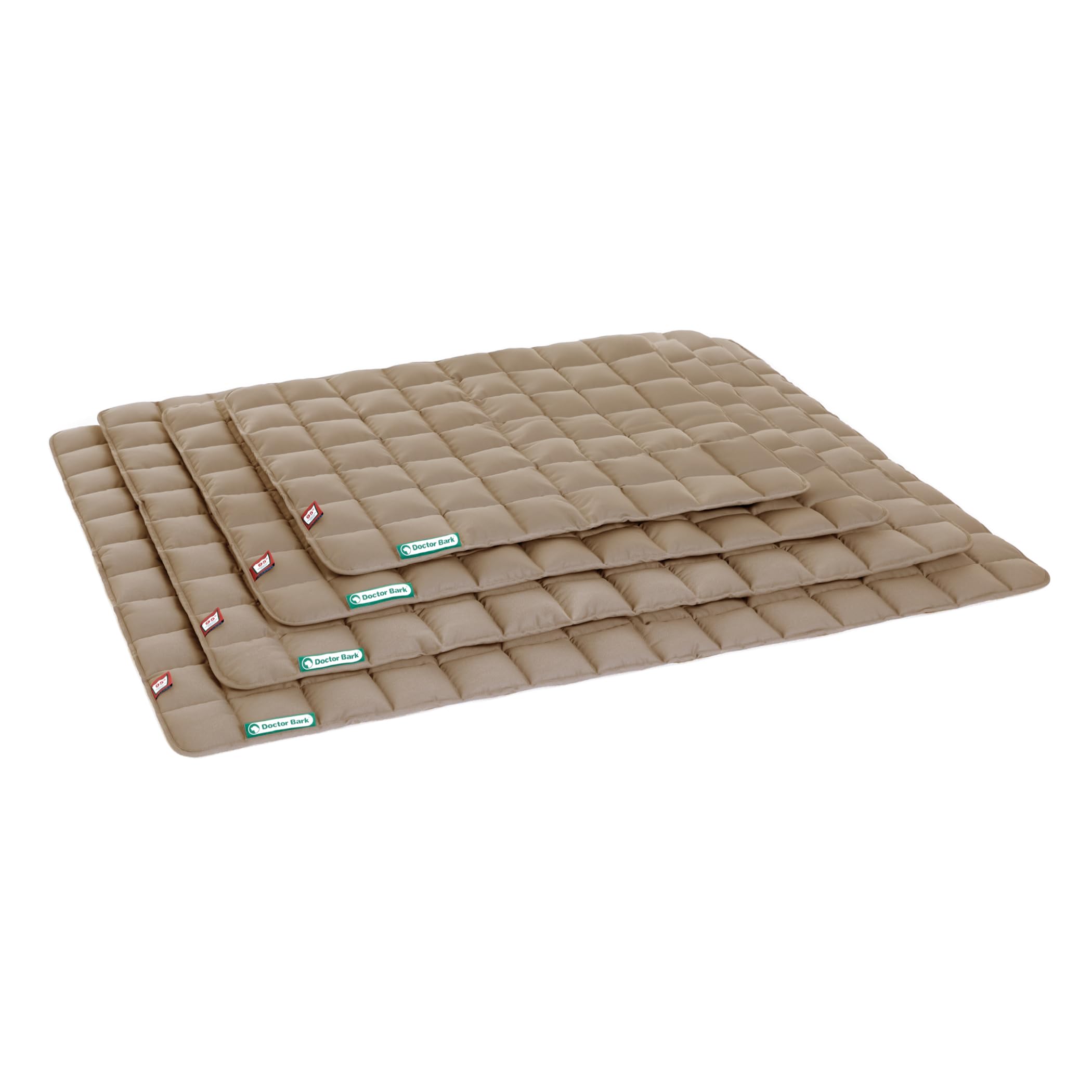 Doctor Bark, Manta para Perros, para Interior y Exterior, Lavable hasta 95 °C, S, 65 x 50 cm, Marrón