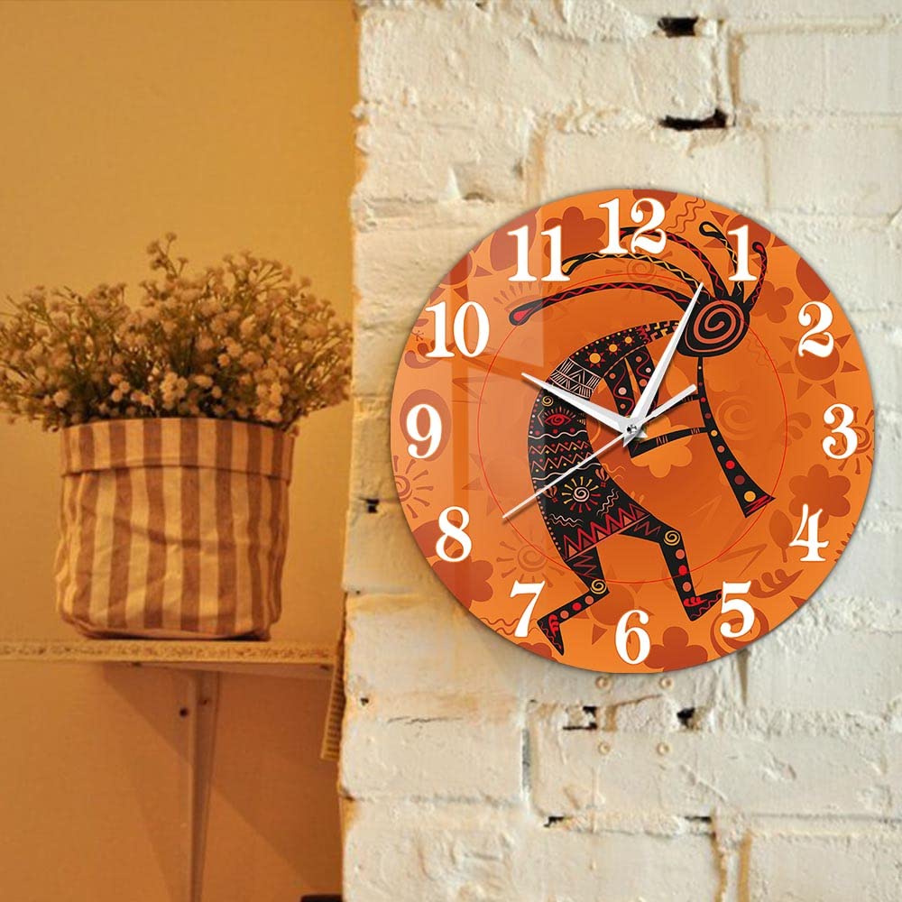 Amazon.com: Timethink 15 Inch Tribal Southwest Desert Wall Clock