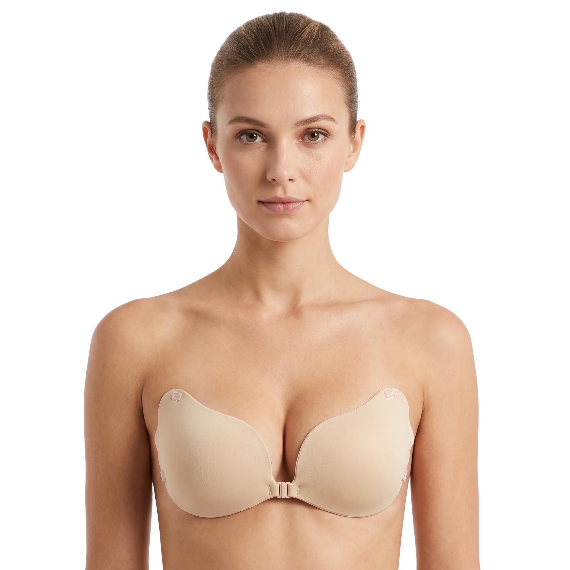 trylo Riza Adhesive Women's Polyamide Fabric Padded Non-Wired Strapless Bra-picture-15