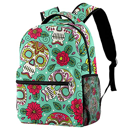 Sac à dos de voyage vert contre le mal de dos des filles et garçons
