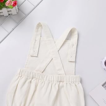 Baby Boys Girls 1st Birthday Outfit Boho Corduroy Romper Backless Overall First Birthday Cake Smash Photoshoot Outfit