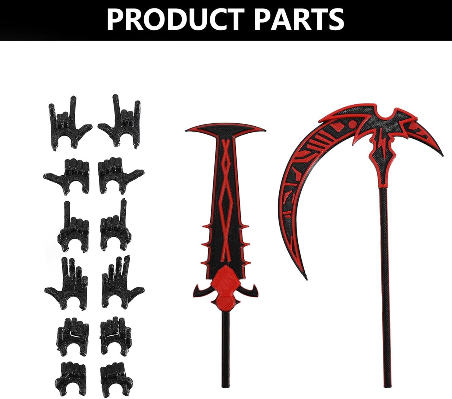 T13 Figure Set & Titan 13 Toys 5 Pack(3d Printed Angola