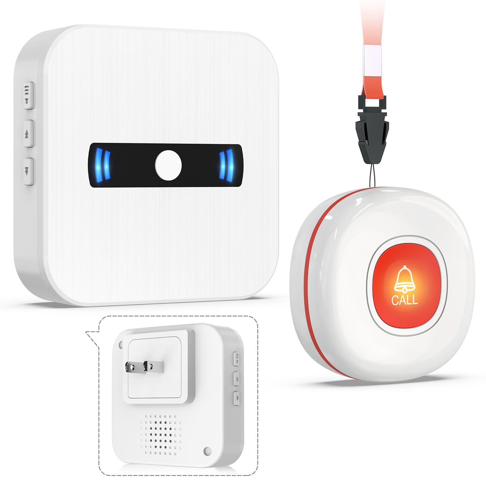 Amazon.co.jp: DAYTECH 呼び出しベル 介護 高齢者用 ナースコール 家庭