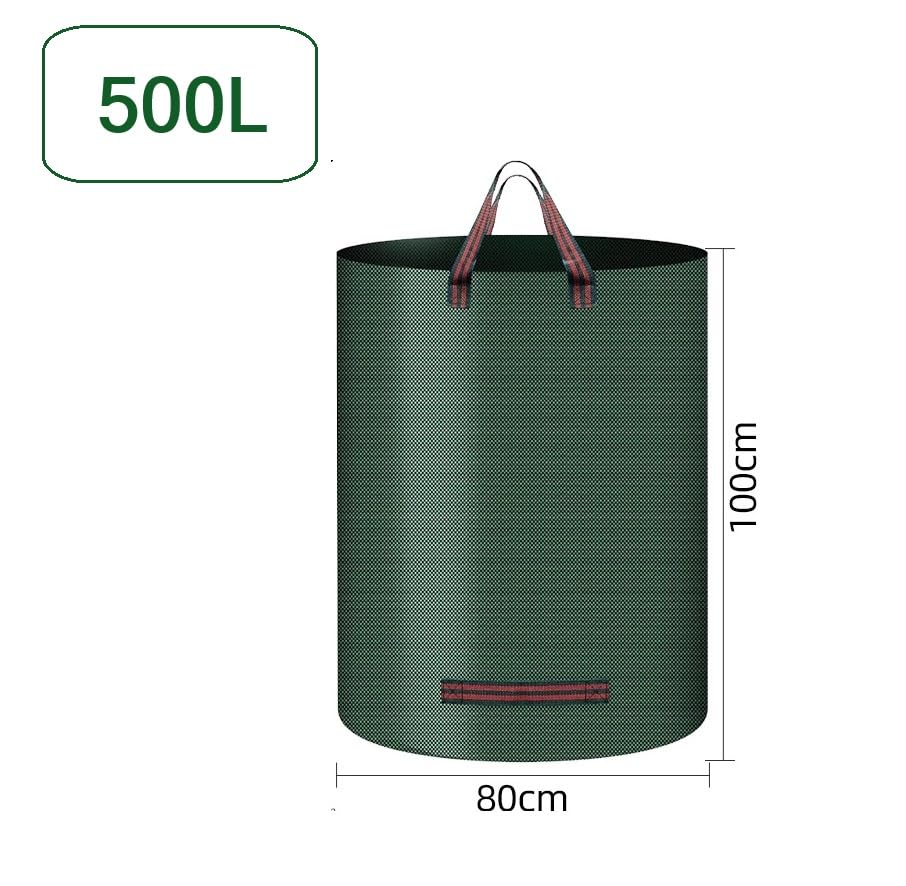 Sac à déchets de jardin, sacs à feuilles, pliable et imperméable, robuste, pour feuilles, coupe de pelouse