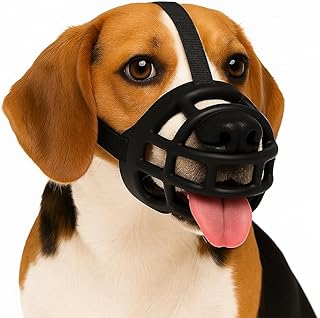 Flamingo Benzo Muzzle Basket Black M Neck 40.5-59 cm / Snout 4 x 7 cm product image