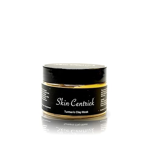 Miniatura 2 de Skin Centrick Máscara de arcilla de cúrcuma, máscara para cara y cuerpo, efecto facial de spa en casa, Corrección de manchas oscuras, piel
