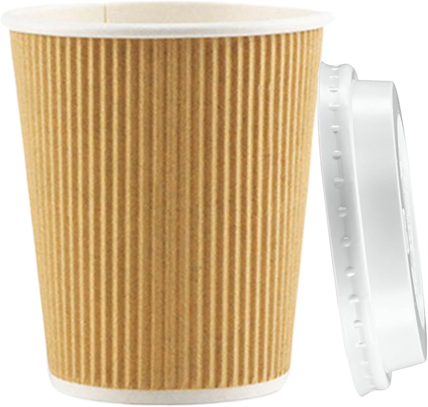 12 Oz Coffee Cups with Lids, 12 Oz Double Walled Insulated Mug | Hot And Cold Cups,for Party Drinks Beverage Drinking Tea Cafe Birthday Christmas Easter Bathroom