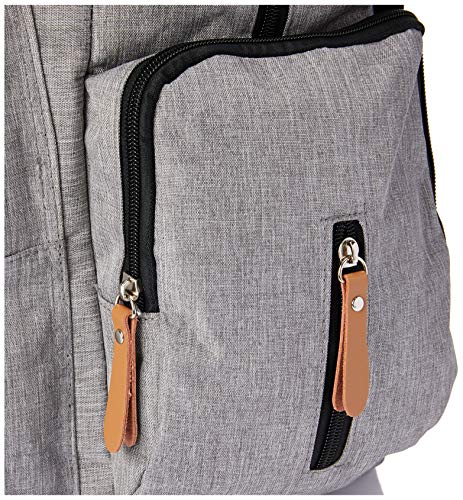 Bolsa mochila maternidade Land Luxury original cinza térmica