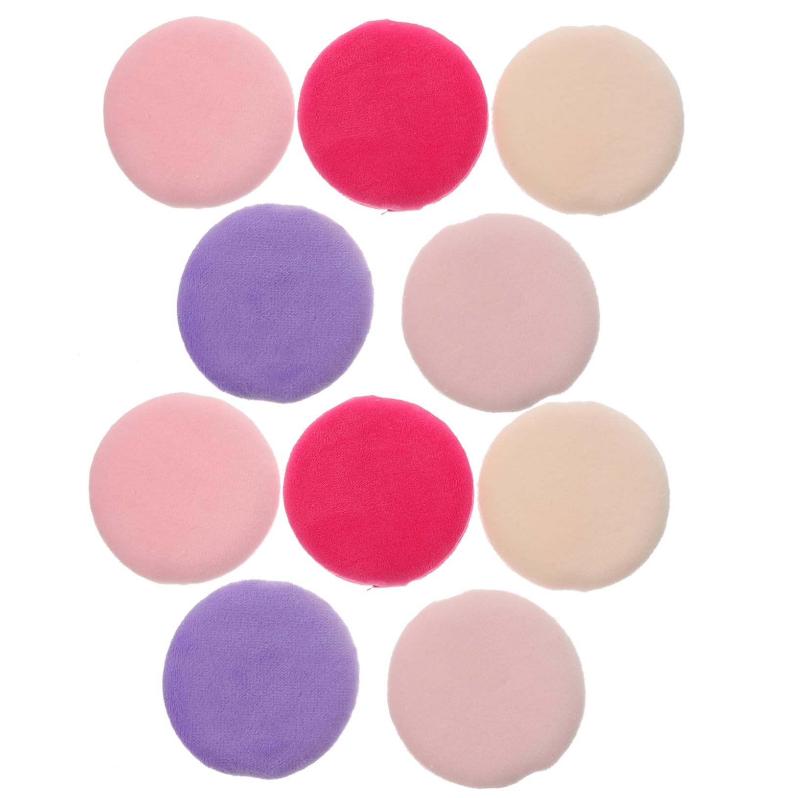 ARTSEWPLY 2Boxes Women Powder Puff Applicators of Makeup Tools for Loose and Mineral Powder Color Safe Gentle for All Skin for Highlight Blush Application Color