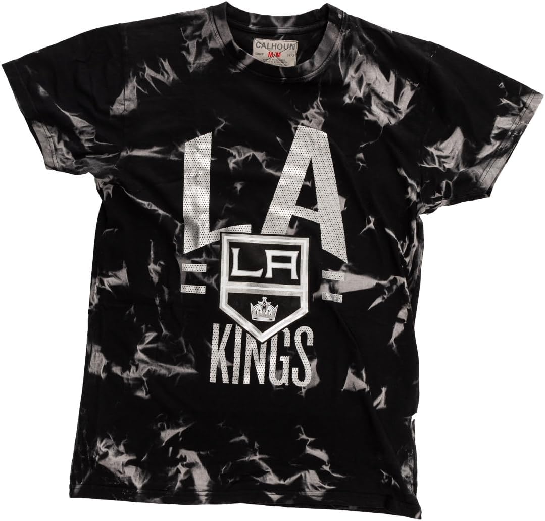 Calhoun Surf & Skate NHL Mens Crystal Tie Dye Short Sleeve T-Shirt - The Sunset Collection - Image 5
