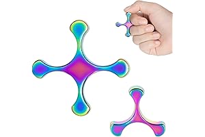 Flip Finz Toy: Metal Silent Finger Fidget Flippers