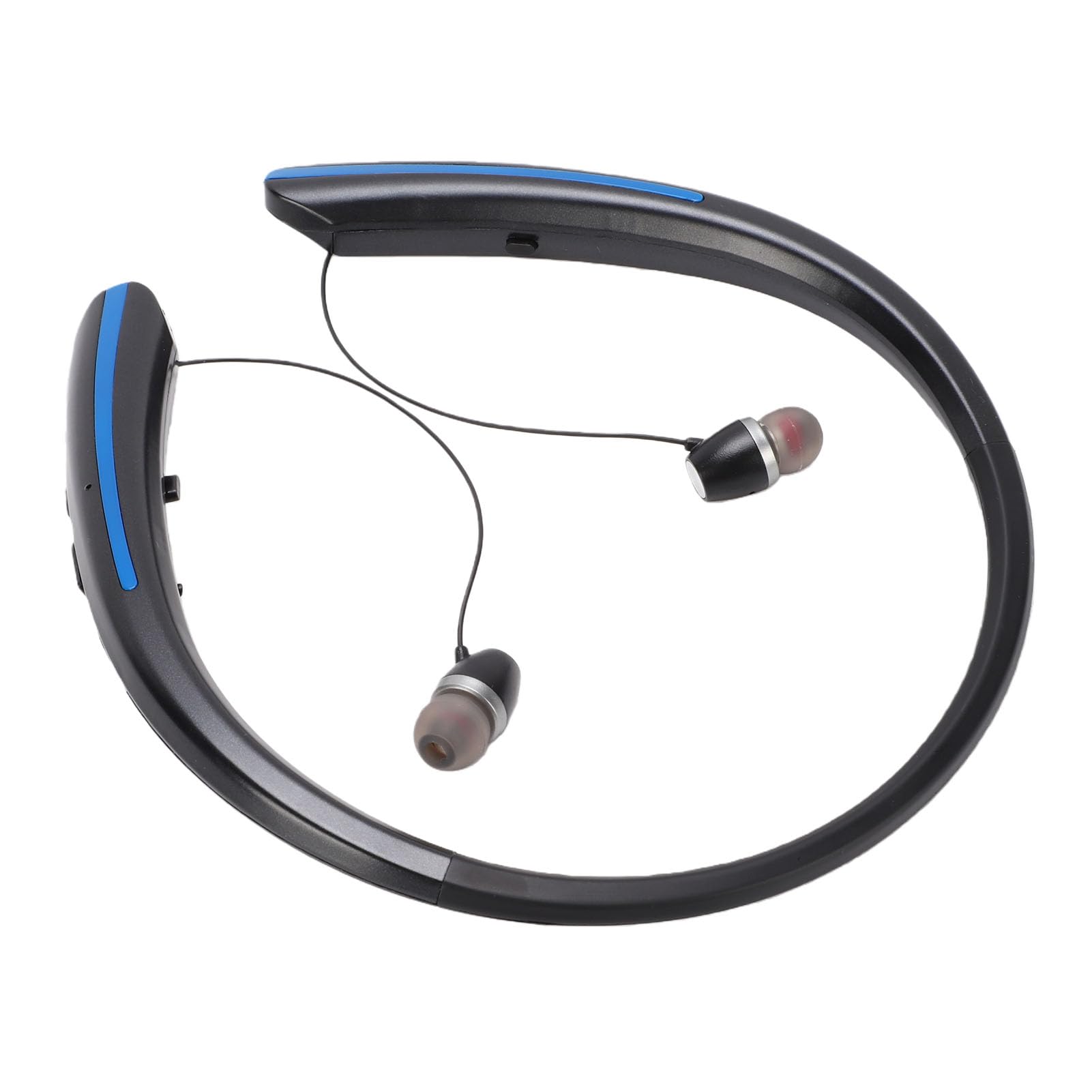 Cuffie con Archetto da Collo Resistenti Al Sudore IPX5 | Auricolari Wireless Retrattili con Microfono, Bluetooth 5.3, Batteria 24 Ore, Cancellazione del Rumore per Palestra, Corsa, Sport,