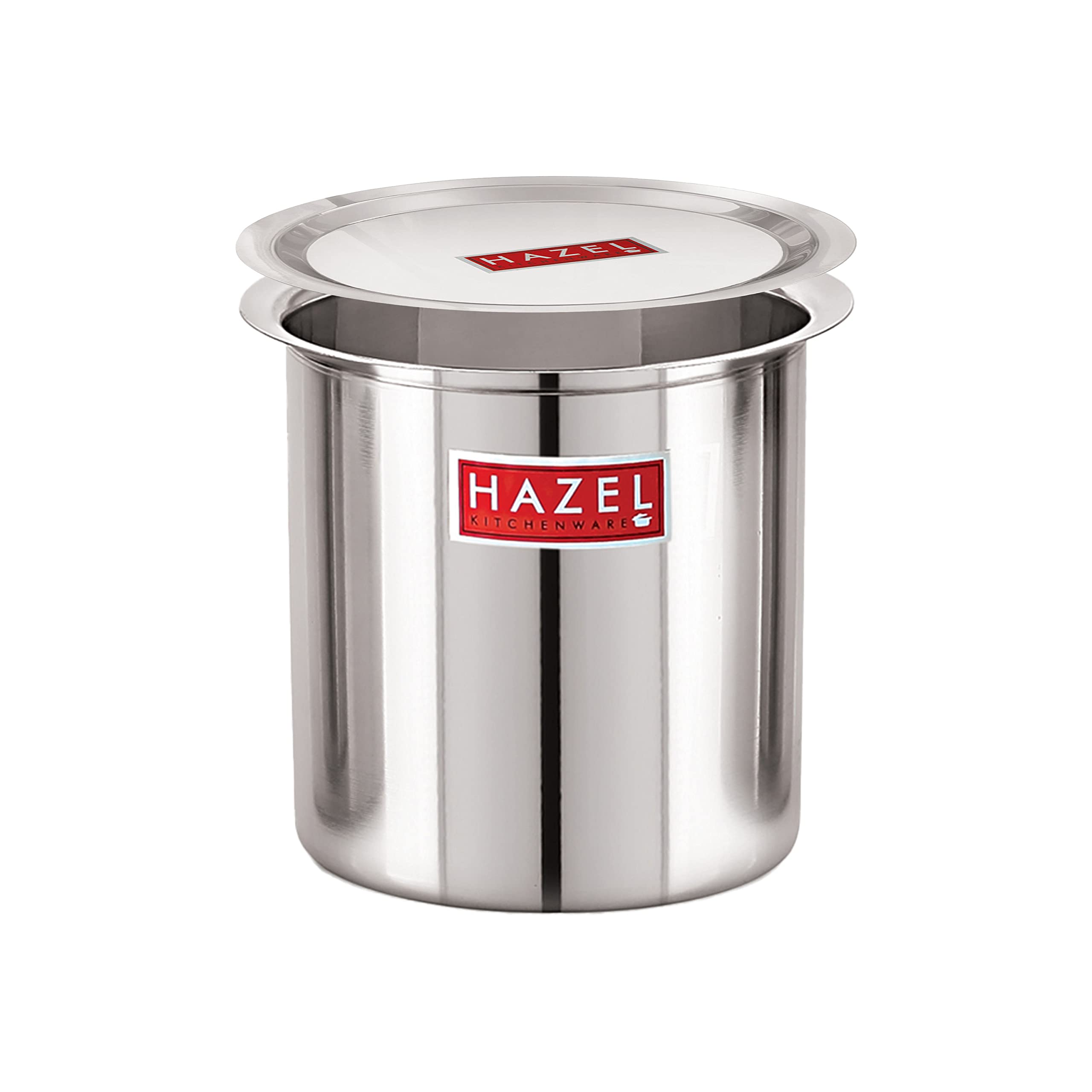 HAZEL Gunj Steel Milk Pot with Lid, Stainless Steel Milk Kettle Container, Milk Cooker for Kitchen, 5000 ml