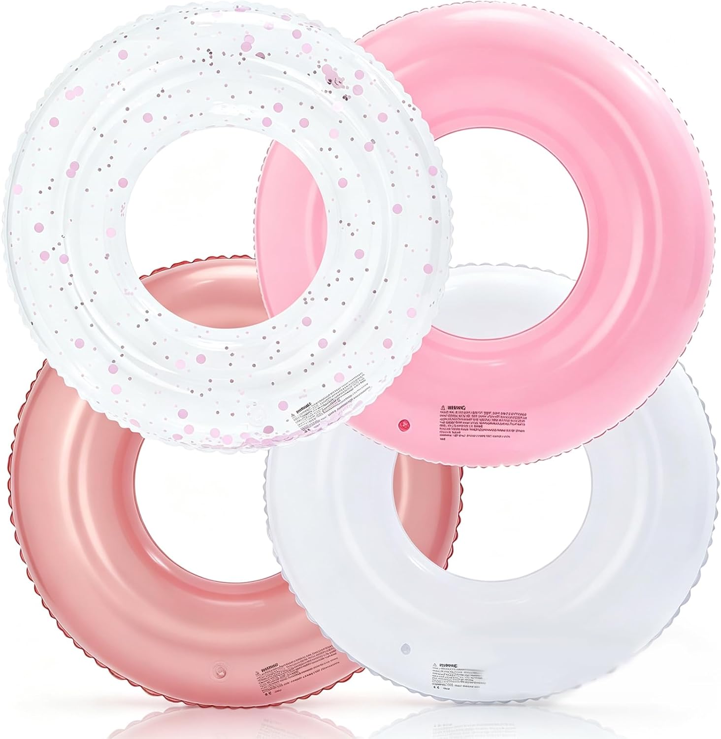 Large Inflatable Pool Floats 35Inch Pool Floaties Tubes- Pool Tubes Swim Rings Inflatable Pool Rings Float for Adults,Pool Floats for Themed Party Decoration