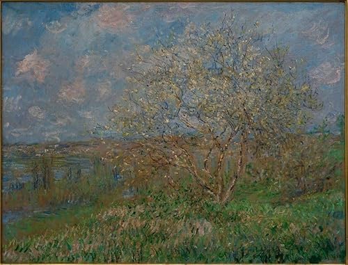 POSTERIIk Dipinti Famosi stampa tela poster Pittura Astratta Emerocallidi di Claude Monet per L'arredamento del Soggiorno 60x90cm