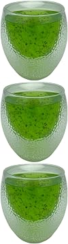 Çift Cidarlı Buzlu Kahve, Latte, Çay Bardağı Seti, 250 ML, 3 Adet, Gri