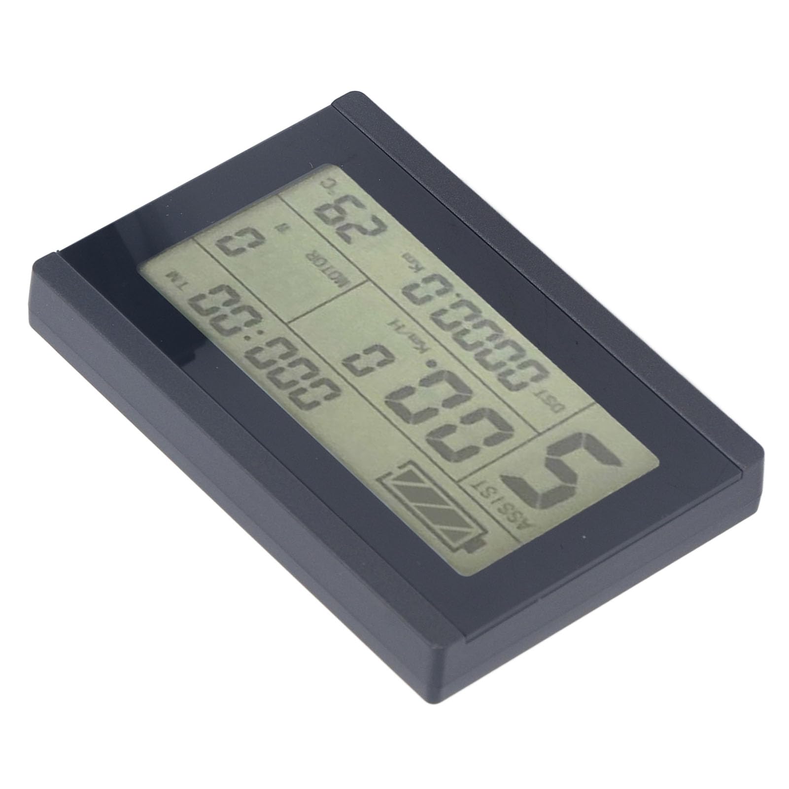 Display LCD per bicicletta elettrica Pannello di controllo retroilluminato impermeabile con monitoraggio dei dati per mountain bike elettrica e bici da pendolare 1 pezzo