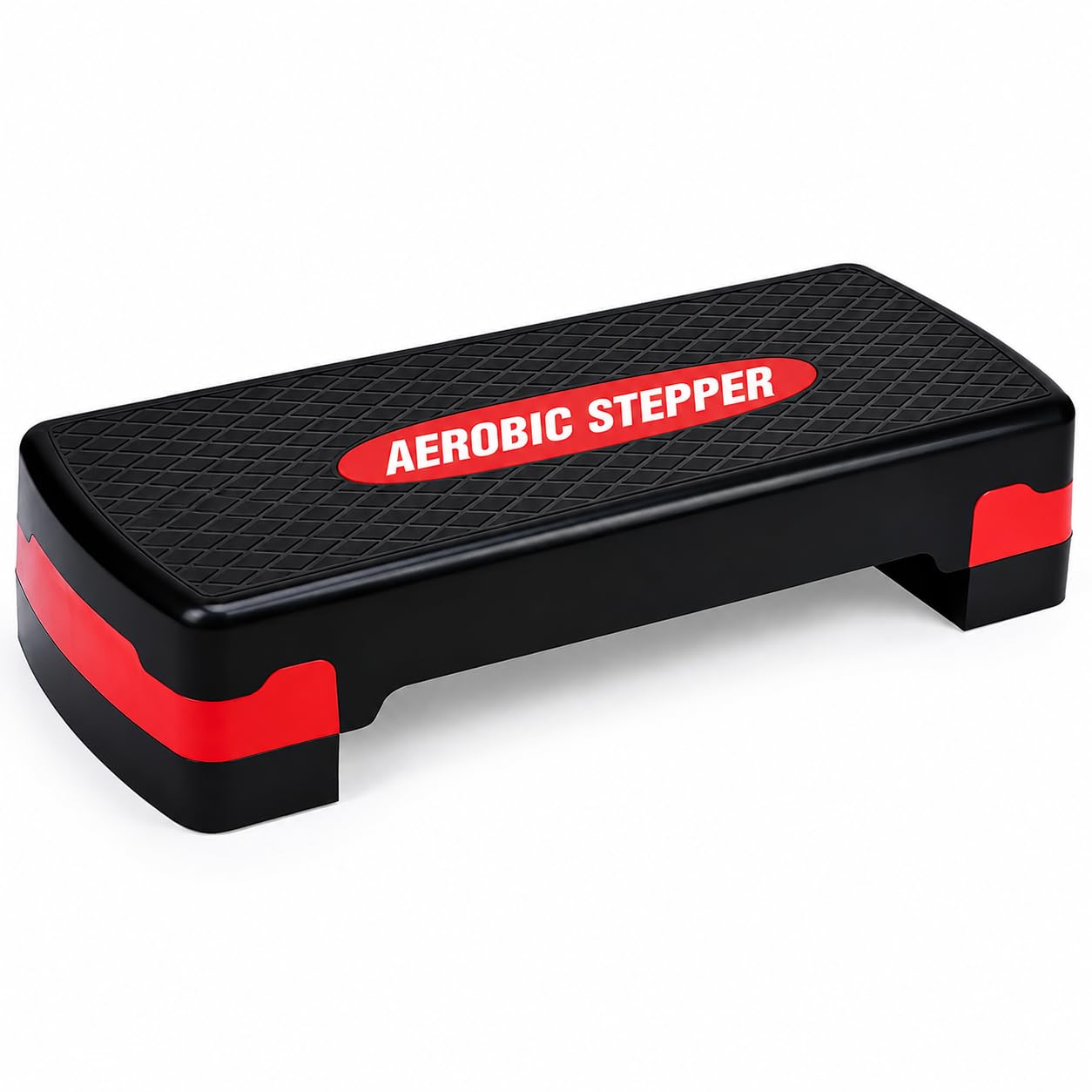 Heavy Duty Aerobic Stepper Bench, Exercise Step Platform, Workout Deck with Adjustable Riser Height-image-43