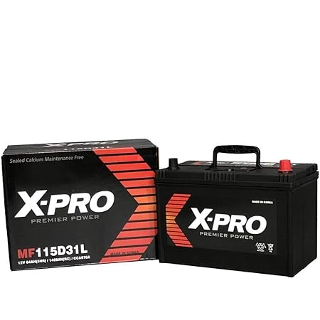 Amazon X Pro エックスプロ 国産車バッテリー Mf 115d31l 適合型式 95d31l 105d31l 高性能 長寿命 シールド型メンテナンスフリー イーグルbtサービス カーバッテリー 車 バイク