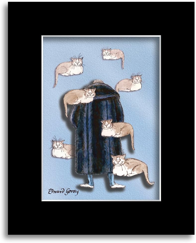 Arcane Vault's Edward Gorey and Friends 3D Laser Cel