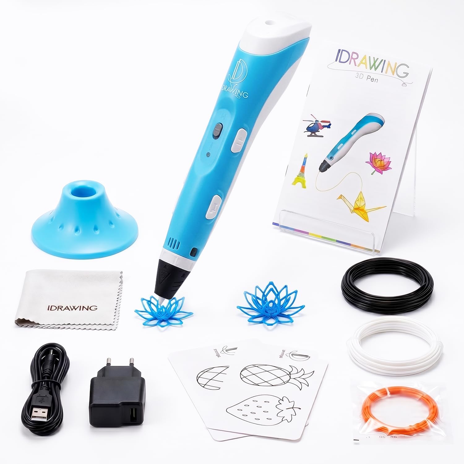WOL3D ITouch 3D Pen for 3D Printing with Speed Control, Advanced Temperature Regulation, OLED Display & Ergonomic Design – Compatible with Variety of Filaments for Creative DIY, Art.-image-34